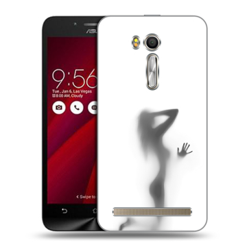 Пластиковый чехол на ASUS Zenfone Go 5.5 с принтом Силуэт