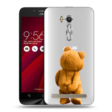 Пластиковый чехол на ASUS Zenfone Go 5.5 с принтом Медведь Пластиковый чехол на ASUS Zenfone Go 5.5 с принтом Медведь