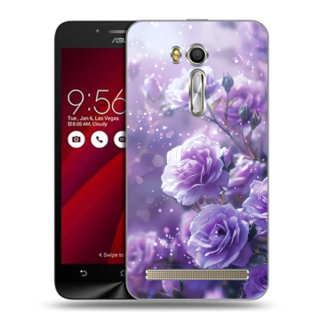 Пластиковый чехол на ASUS Zenfone Go 5.5 с принтом Розы цветы Пластиковый чехол на ASUS Zenfone Go 5.5 с принтом Розы цветы