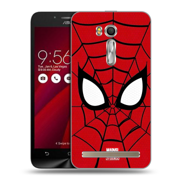 Пластиковый чехол на ASUS Zenfone Go 5.5 с принтом человек паук spiderman Пластиковый чехол на ASUS Zenfone Go 5.5 с принтом человек паук spiderman