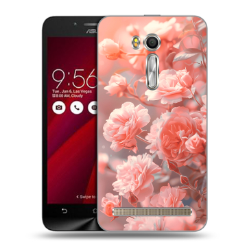 Пластиковый чехол на ASUS Zenfone Go 5.5 с принтом Розы цветы Пластиковый чехол на ASUS Zenfone Go 5.5 с принтом Розы цветы