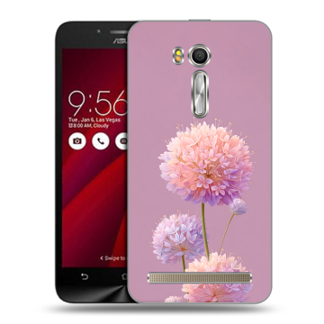 Пластиковый чехол на ASUS Zenfone Go 5.5 с принтом Цветы
