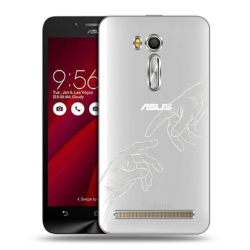 Пластиковый чехол на ASUS Zenfone Go 5.5 с принтом Сотворение мира