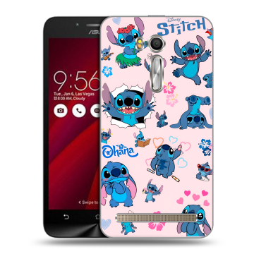 Пластиковый чехол на ASUS Zenfone Go 5.5 с принтом Лило и Стич Пластиковый чехол на ASUS Zenfone Go 5.5 с принтом Лило и Стич