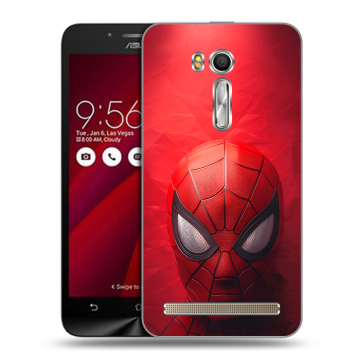 Пластиковый чехол на ASUS Zenfone Go 5.5 с принтом Spiderman Человек паук Пластиковый чехол на ASUS Zenfone Go 5.5 с принтом Spiderman Человек паук
