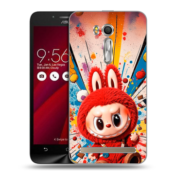 Пластиковый чехол на ASUS Zenfone Go 5.5 с принтом Labubu Лабубу Пластиковый чехол на ASUS Zenfone Go 5.5 с принтом Labubu Лабубу