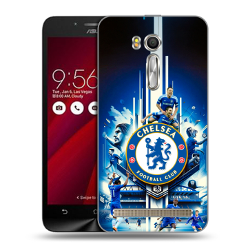 Пластиковый чехол на ASUS Zenfone Go 5.5 с принтом Chelsea Челси