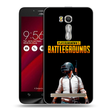 Пластиковый чехол на ASUS Zenfone Go 5.5 с принтом PUGB ПАГБ Пластиковый чехол на ASUS Zenfone Go 5.5 с принтом PUGB ПАГБ