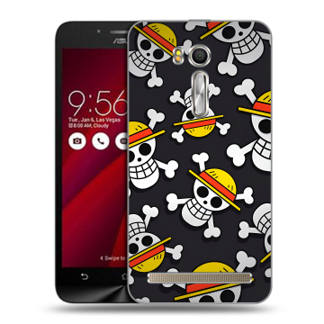 Пластиковый чехол на ASUS Zenfone Go 5.5 с принтом One Piece Ван Пис
