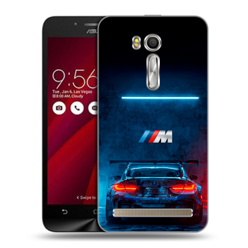 Пластиковый чехол на ASUS Zenfone Go 5.5 с принтом BMW БМВ Пластиковый чехол на ASUS Zenfone Go 5.5 с принтом BMW БМВ