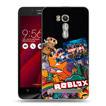 Пластиковый чехол на ASUS Zenfone Go 5.5 с принтом Roblox Роблокс Пластиковый чехол на ASUS Zenfone Go 5.5 с принтом Roblox Роблокс