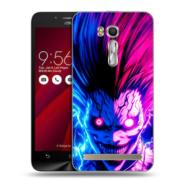 Пластиковый чехол на ASUS Zenfone Go 5.5 с принтом Death note Тетрадь смерти