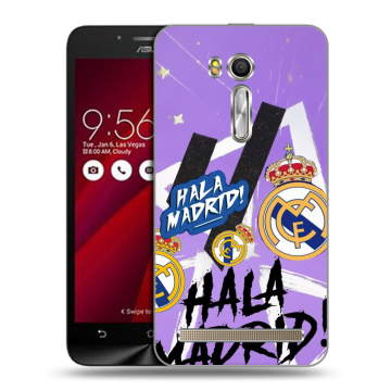 Пластиковый чехол на ASUS Zenfone Go 5.5 с принтом Real Madrid Реал Мадрид Пластиковый чехол на ASUS Zenfone Go 5.5 с принтом Real Madrid Реал Мадрид