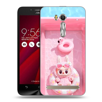 Пластиковый чехол на ASUS Zenfone Go 5.5 с принтом Labubu Лабубу Пластиковый чехол на ASUS Zenfone Go 5.5 с принтом Labubu Лабубу