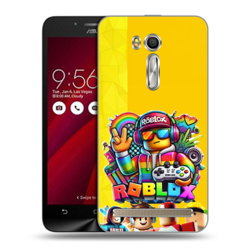 Пластиковый чехол на ASUS Zenfone Go 5.5 с принтом Roblox Роблокс Пластиковый чехол на ASUS Zenfone Go 5.5 с принтом Roblox Роблокс