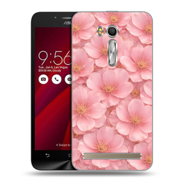 Пластиковый чехол на ASUS Zenfone Go 5.5 с принтом женский