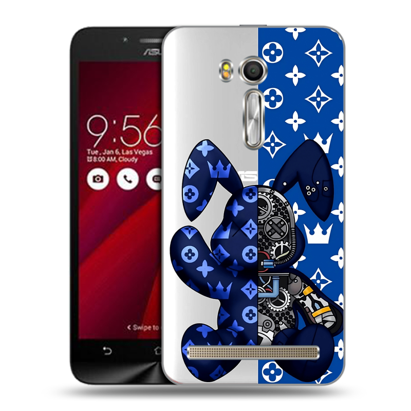 Пластиковый чехол на ASUS Zenfone Go 5.5 с принтом Луи робот Пластиковый чехол на ASUS Zenfone Go 5.5 с принтом Луи робот