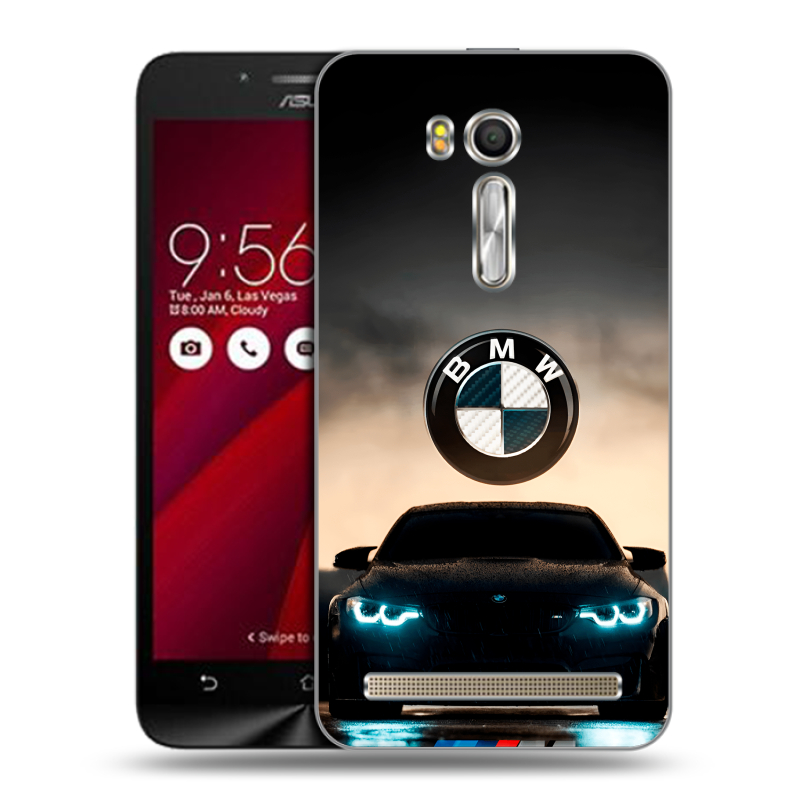 Пластиковый чехол на ASUS Zenfone Go 5.5 с принтом БМВ BMW Пластиковый чехол на ASUS Zenfone Go 5.5 с принтом БМВ BMW