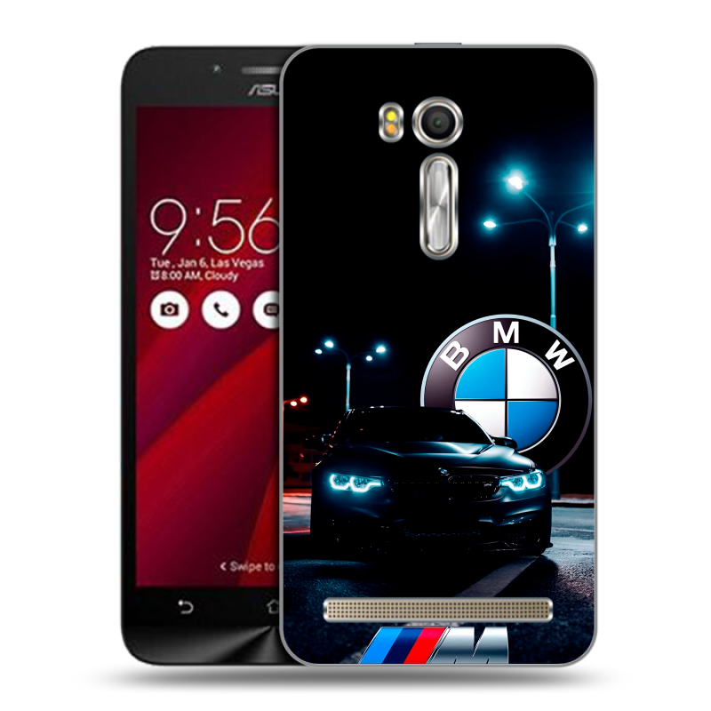 Пластиковый чехол на ASUS Zenfone Go 5.5 с принтом БМВ BMW Пластиковый чехол на ASUS Zenfone Go 5.5 с принтом БМВ BMW