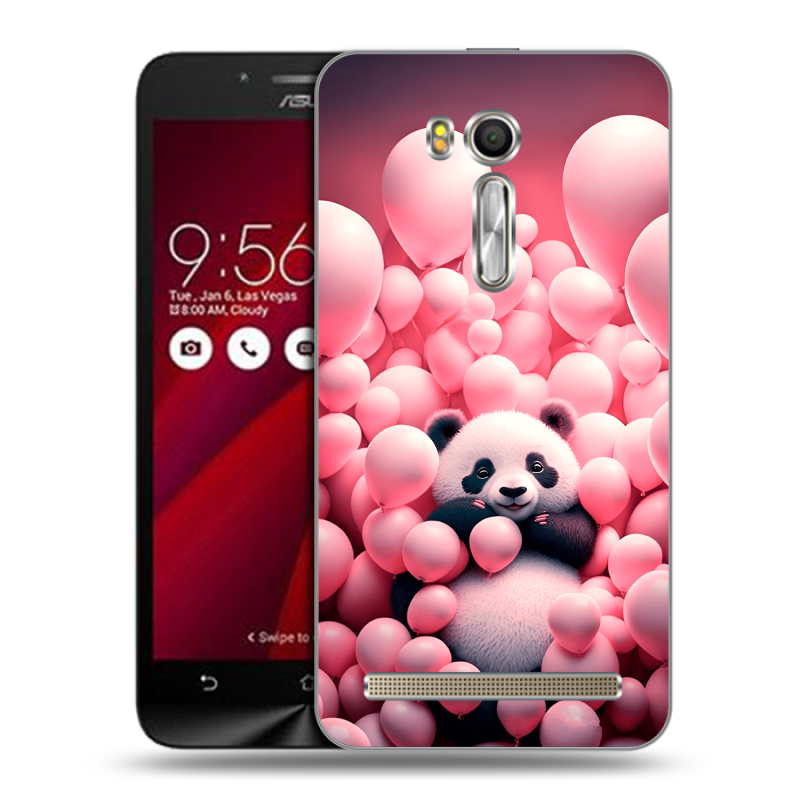 Пластиковый чехол на ASUS Zenfone Go 5.5 с принтом Панда Пластиковый чехол на ASUS Zenfone Go 5.5 с принтом Панда