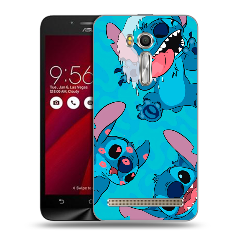 Пластиковый чехол на ASUS Zenfone Go 5.5 с принтом Лило и Стич Пластиковый чехол на ASUS Zenfone Go 5.5 с принтом Лило и Стич