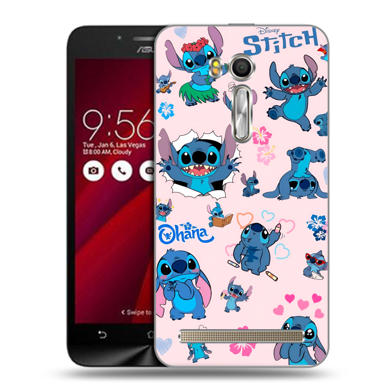 Пластиковый чехол на ASUS Zenfone Go 5.5 с принтом Лило и Стич Пластиковый чехол на ASUS Zenfone Go 5.5 с принтом Лило и Стич
