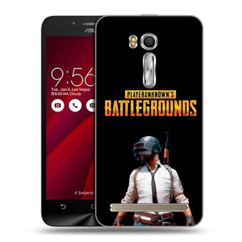 Пластиковый чехол на ASUS Zenfone Go 5.5 с принтом PUGB ПАГБ Пластиковый чехол на ASUS Zenfone Go 5.5 с принтом PUGB ПАГБ