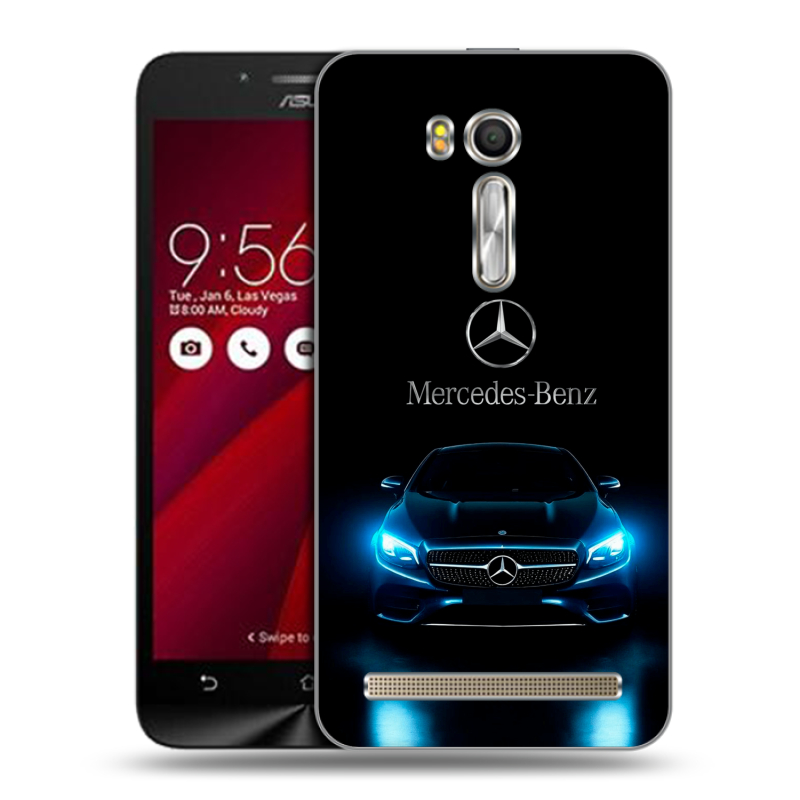 Пластиковый чехол на ASUS Zenfone Go 5.5 с принтом Mercedes Мерседес Пластиковый чехол на ASUS Zenfone Go 5.5 с принтом Mercedes Мерседес