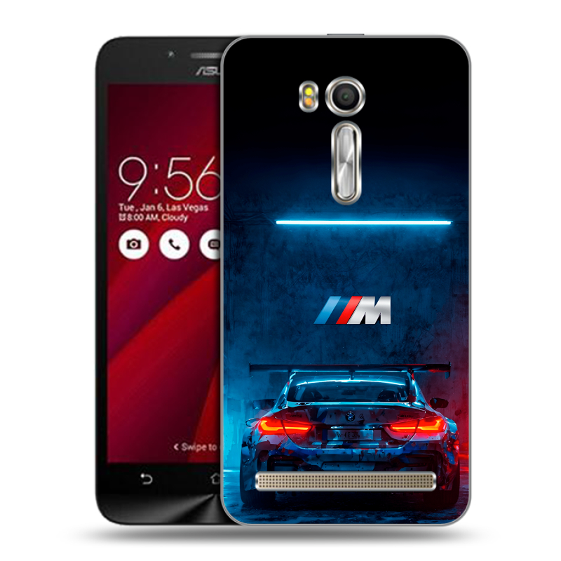 Пластиковый чехол на ASUS Zenfone Go 5.5 с принтом BMW БМВ Пластиковый чехол на ASUS Zenfone Go 5.5 с принтом BMW БМВ