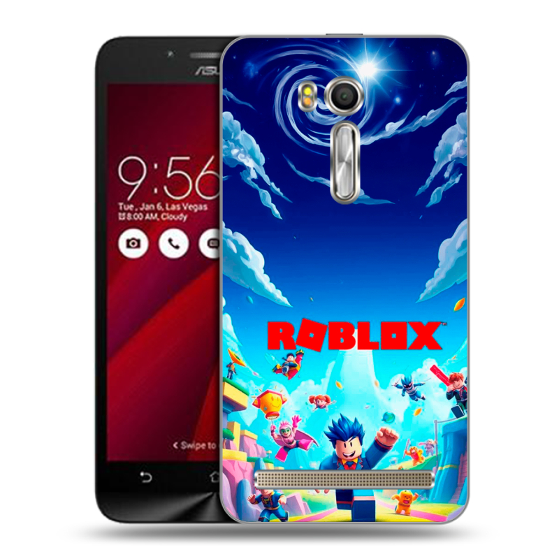 Пластиковый чехол на ASUS Zenfone Go 5.5 с принтом Roblox Роблокс Пластиковый чехол на ASUS Zenfone Go 5.5 с принтом Roblox Роблокс