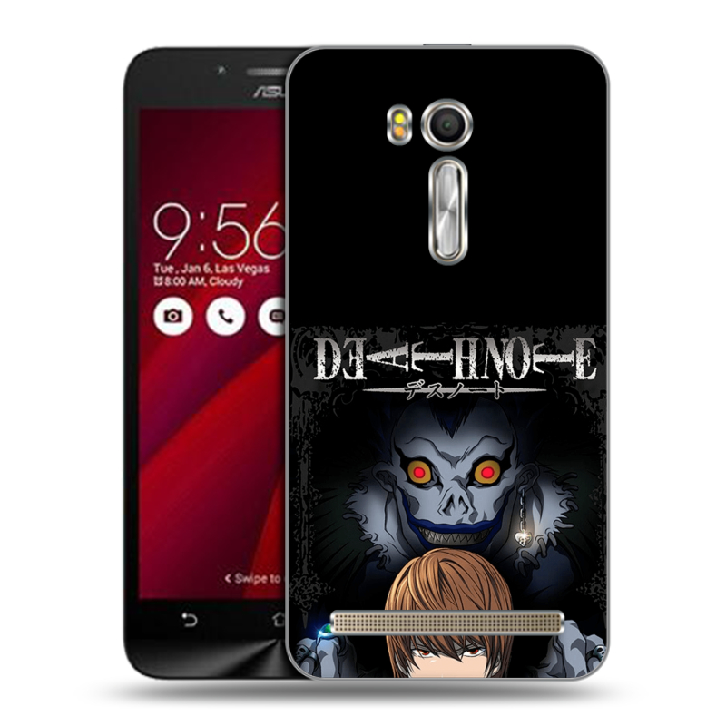 Пластиковый чехол на ASUS Zenfone Go 5.5 с принтом Death note Тетрадь смерти Пластиковый чехол на ASUS Zenfone Go 5.5 с принтом Death note Тетрадь смерти