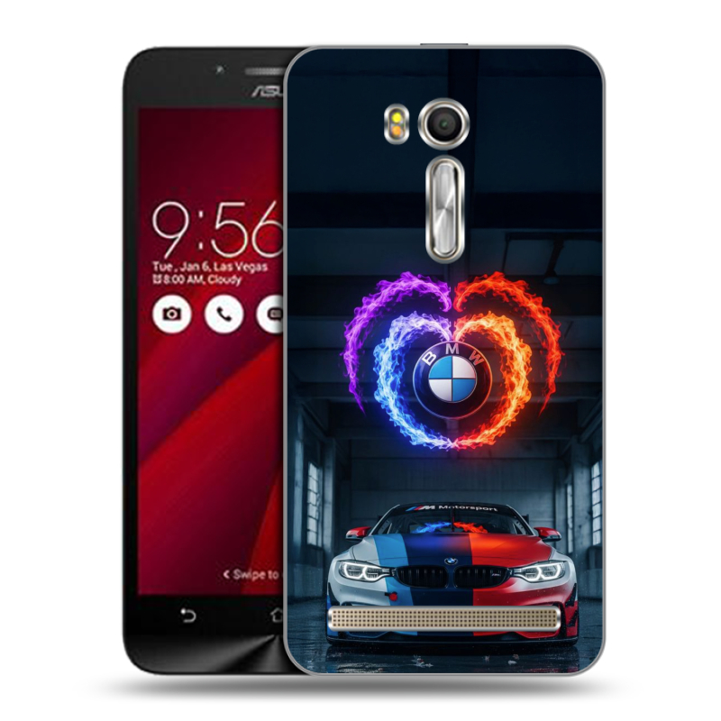 Пластиковый чехол на ASUS Zenfone Go 5.5 с принтом BMW БМВ Пластиковый чехол на ASUS Zenfone Go 5.5 с принтом BMW БМВ
