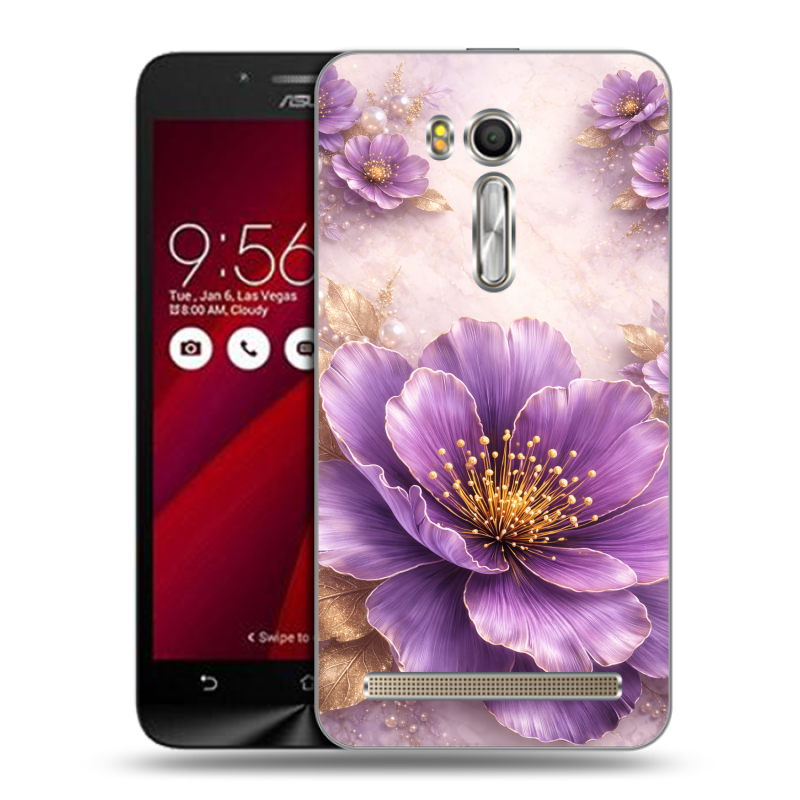 Пластиковый чехол на ASUS Zenfone Go 5.5 с принтом женский Пластиковый чехол на ASUS Zenfone Go 5.5 с принтом женский