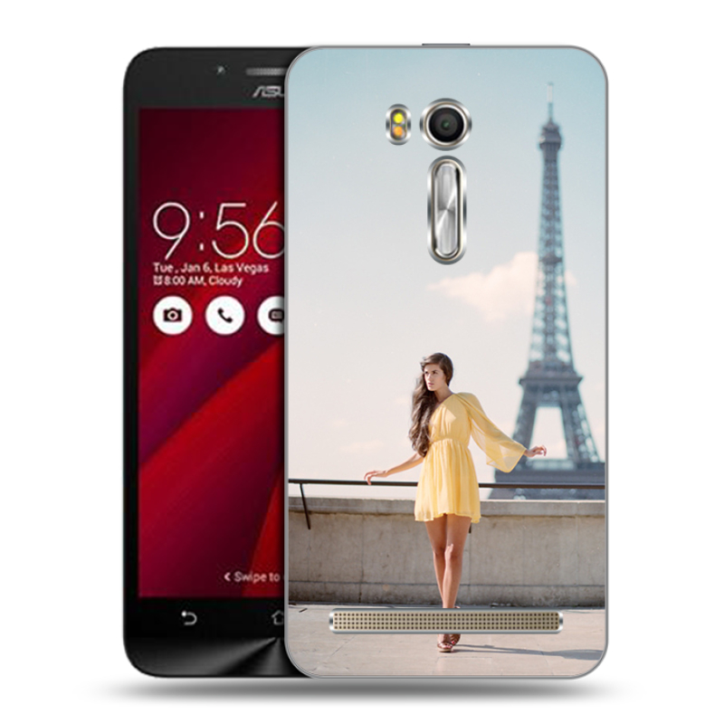 Пластиковый чехол на ASUS Zenfone Go 5.5 с принтом Париж Пластиковый чехол на ASUS Zenfone Go 5.5 с принтом Париж