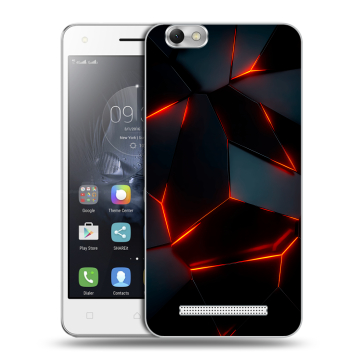Силиконовый чехол на Lenovo Vibe C с принтом Яркие абстракции Силиконовый чехол на Lenovo Vibe C с принтом Яркие абстракции