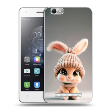 Силиконовый чехол на Lenovo Vibe C с принтом Кролик
