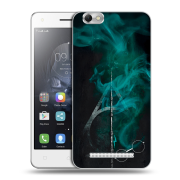 Силиконовый чехол на Lenovo Vibe C с принтом Гарри Поттер Harry Potter