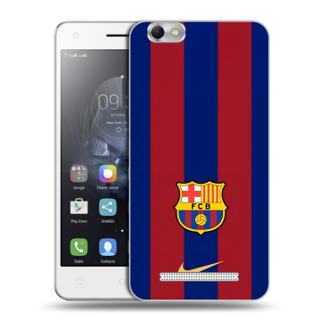 Силиконовый чехол на Lenovo Vibe C с принтом Барселона Barcelona
