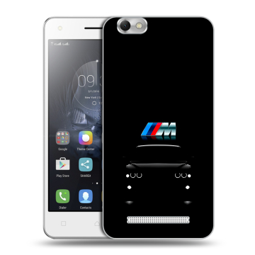 Силиконовый чехол на Lenovo Vibe C с принтом БМВ BMW