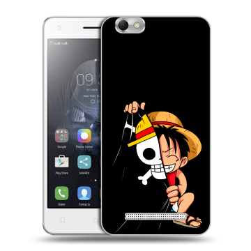 Силиконовый чехол на Lenovo Vibe C с принтом One Piece Ван Пис