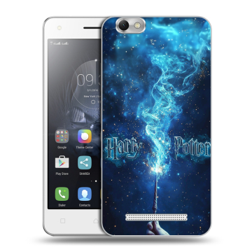 Силиконовый чехол на Lenovo Vibe C с принтом Harry Potter Гарри Поттер