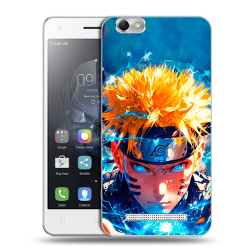 Силиконовый чехол на Lenovo Vibe C с принтом Аниме Наруто Naruto