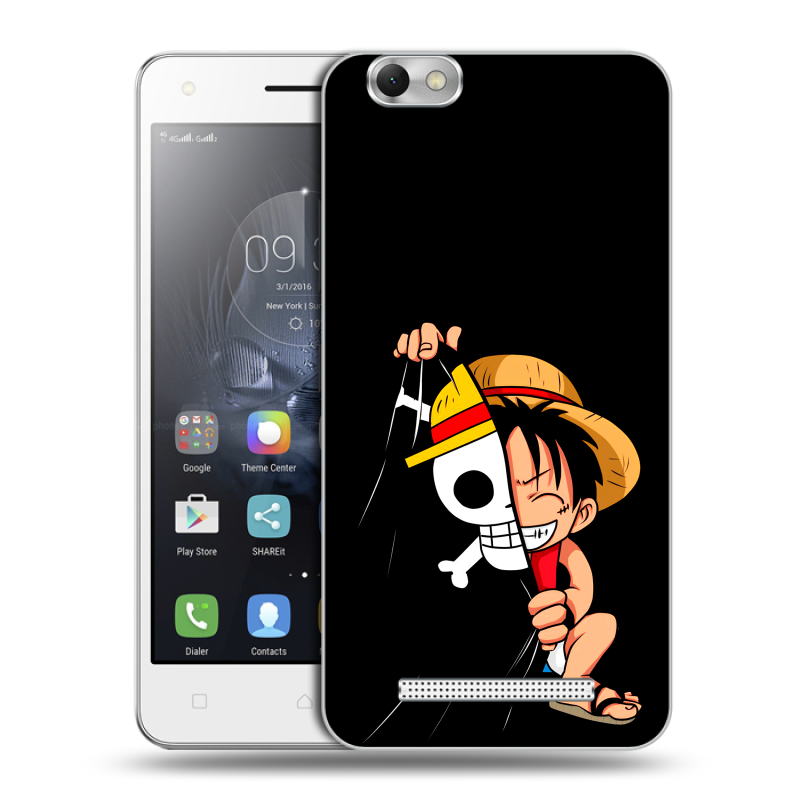 Силиконовый чехол на Lenovo Vibe C с принтом One Piece Ван Пис Силиконовый чехол на Lenovo Vibe C с принтом One Piece Ван Пис