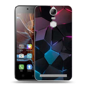 Силиконовый чехол на Lenovo K5 Note с принтом Геометрия неона Силиконовый чехол на Lenovo K5 Note с принтом Геометрия неона