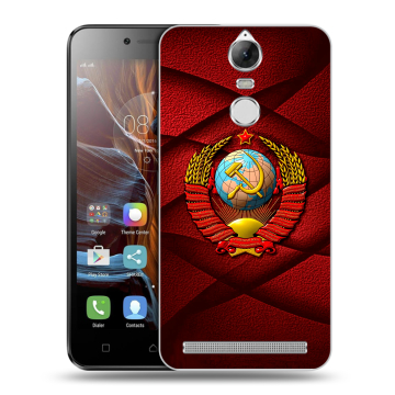 Силиконовый чехол на Lenovo K5 Note с принтом Герб СССР Силиконовый чехол на Lenovo K5 Note с принтом Герб СССР