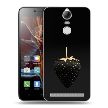 Силиконовый чехол на Lenovo K5 Note с принтом Черная клубника Силиконовый чехол на Lenovo K5 Note с принтом Черная клубника