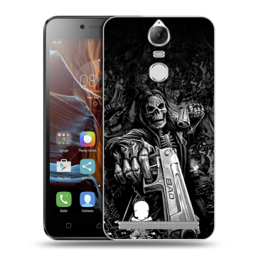 Силиконовый чехол на Lenovo K5 Note с принтом Скелет Силиконовый чехол на Lenovo K5 Note с принтом Скелет