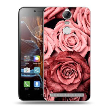Силиконовый чехол на Lenovo K5 Note с принтом Цветы розы Силиконовый чехол на Lenovo K5 Note с принтом Цветы розы