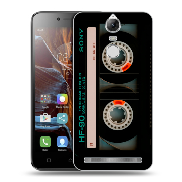 Силиконовый чехол на Lenovo K5 Note с принтом Кассета Силиконовый чехол на Lenovo K5 Note с принтом Кассета