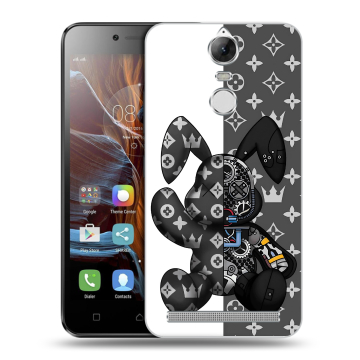 Силиконовый чехол на Lenovo K5 Note с принтом Луи робот Силиконовый чехол на Lenovo K5 Note с принтом Луи робот